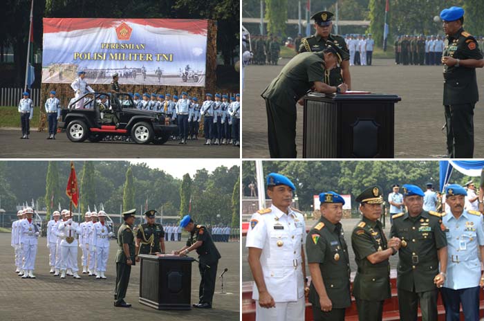 Restrukturisasi POM TNI Dukung Revolusi Mental dan Nawa Cita